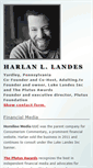 Mobile Screenshot of harlanlandes.com